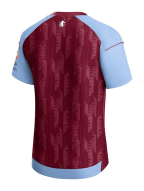 Camisa Aston Villa I 2023/24 Vermelha e Azul - Versão Torcedor