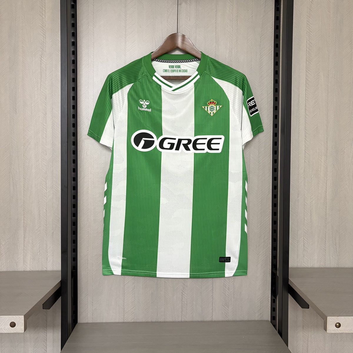 Camisa Real Betis Home 2025/26 Verde e Branca - Versão Torcedor