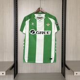 Camisa Real Betis Home 2025/26 Verde e Branca - Versão Torcedor