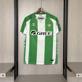 Camisa Real Betis Home 2025/26 Verde e Branca - Versão Torcedor