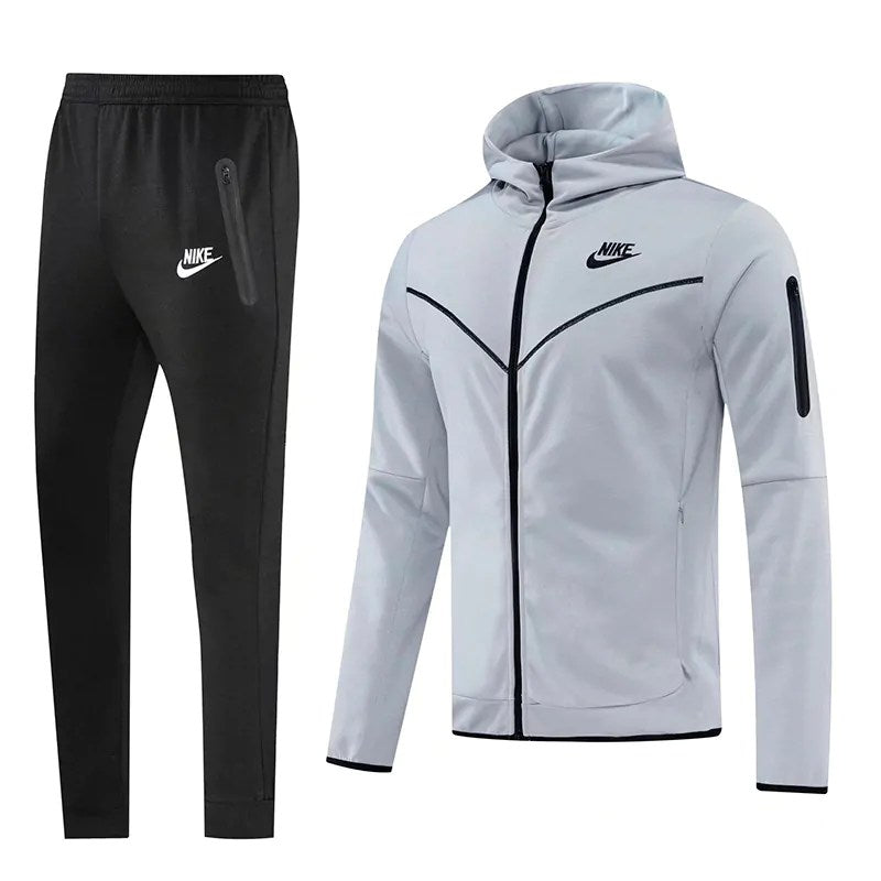 Conjunto Nike: Tech Fleece – Cinza