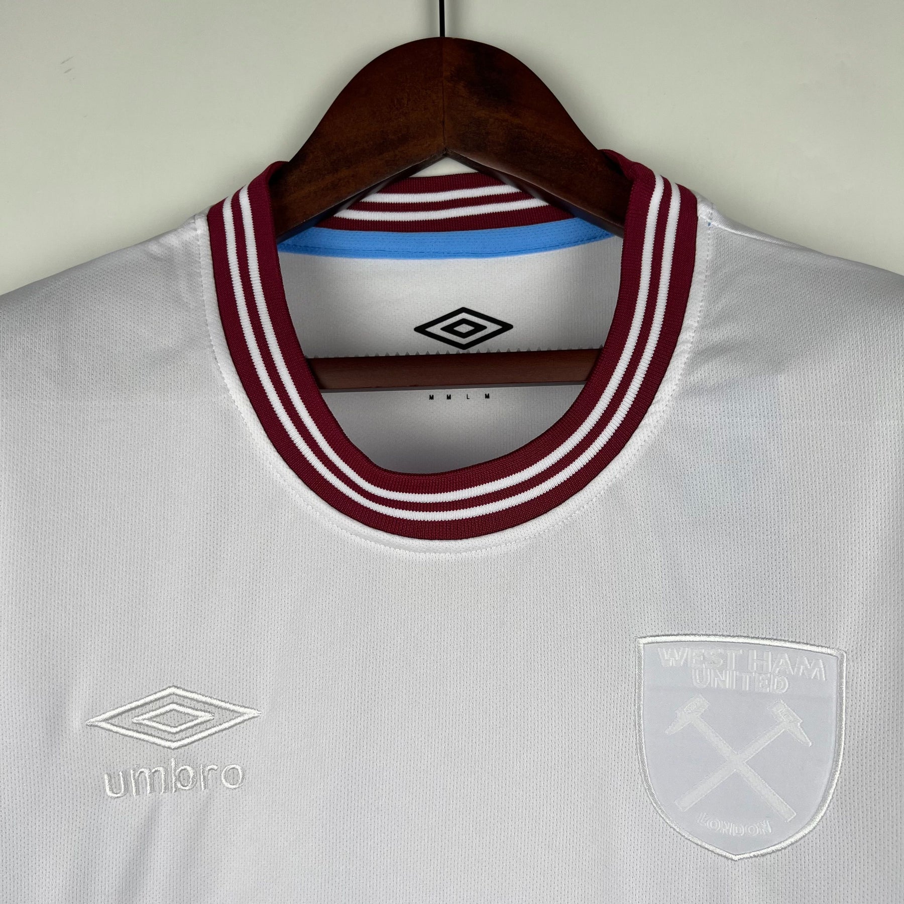 Camisa West Ham Away 2023/24 Branca - Versão Torcedor