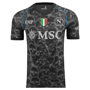 Camisa Napoli Halloween 2023 Cinza - Versão Torcedor