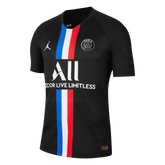 Camisa PSG Jordan 2019/20 Preta - Modelo Torcedor