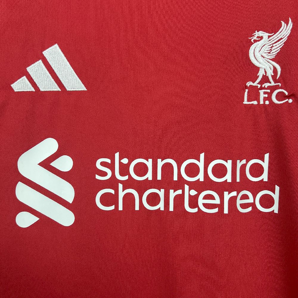 Camisa Liverpool Home 2025/26 Vermelha - Modelo Torcedor