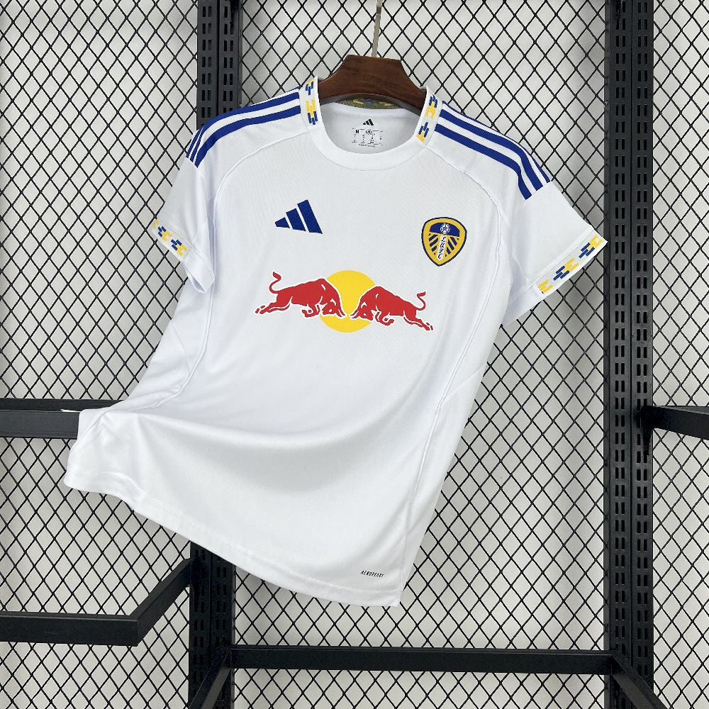 Camisa Leeds United Home 2025/26 Branca - Versão Torcedor