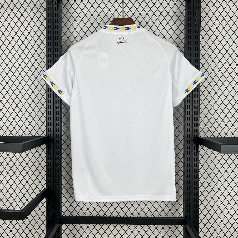 Camisa Leeds United Home 2025/26 Branca - Versão Torcedor