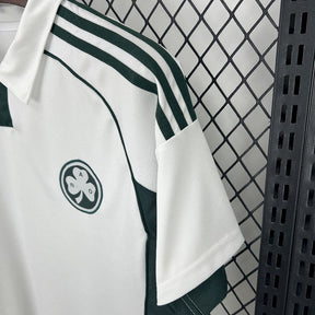 Camisa Panathinaikos F.C Away 2025/26 Branca - Modelo Torcedor