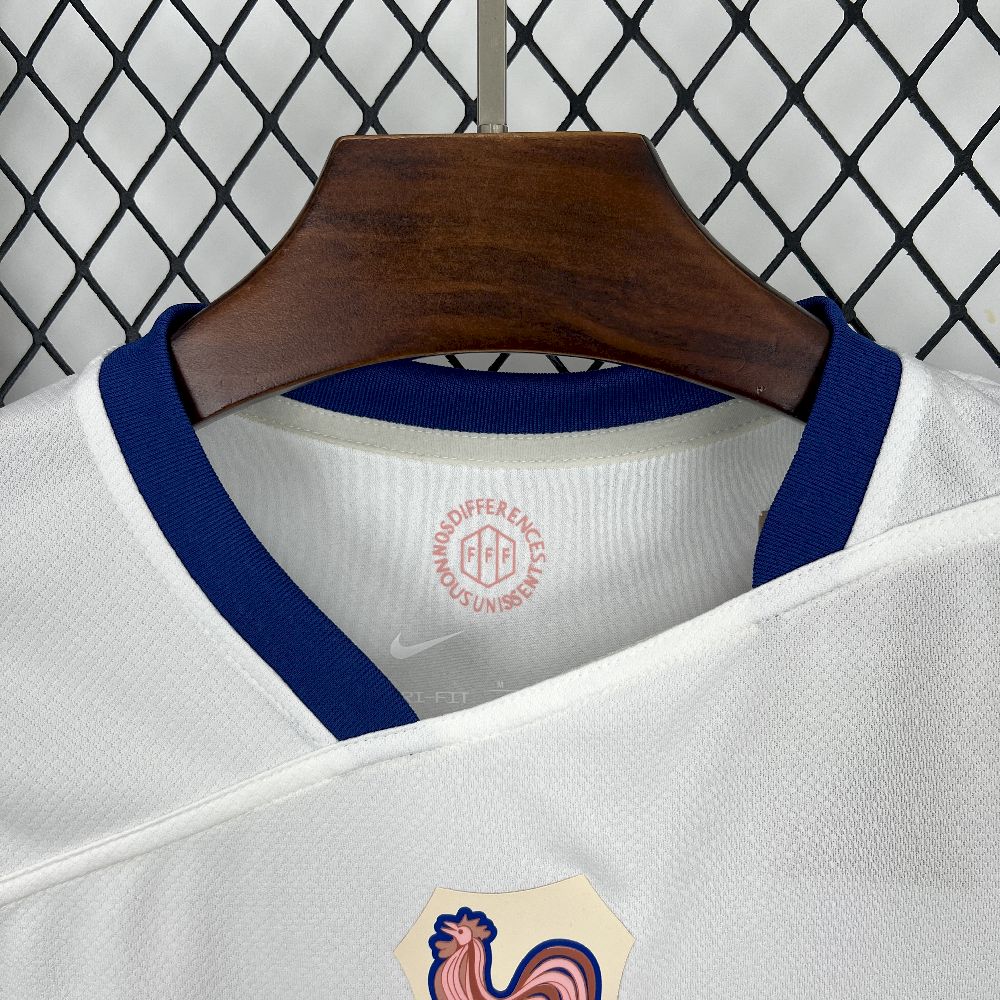 Camisa Seleção França II 2025 Branca - Versão Torcedor