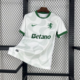 Camisa Sporting Away 2025/26 Branca - Modelo Torcedor