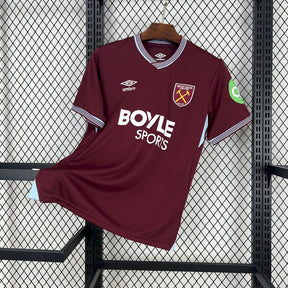 Camisa West Ham 2025/26 Home - Versão Torcedor