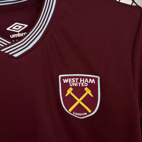 Camisa West Ham 2025/26 Home - Versão Torcedor