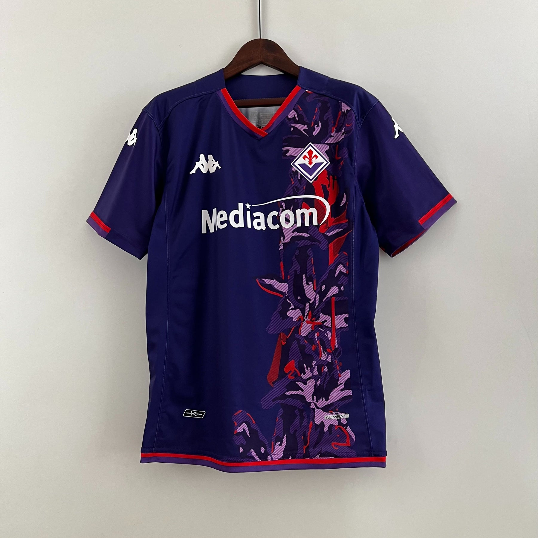 Camisa Fiorentina Third 2022/23 Roxa - Versão Torcedor