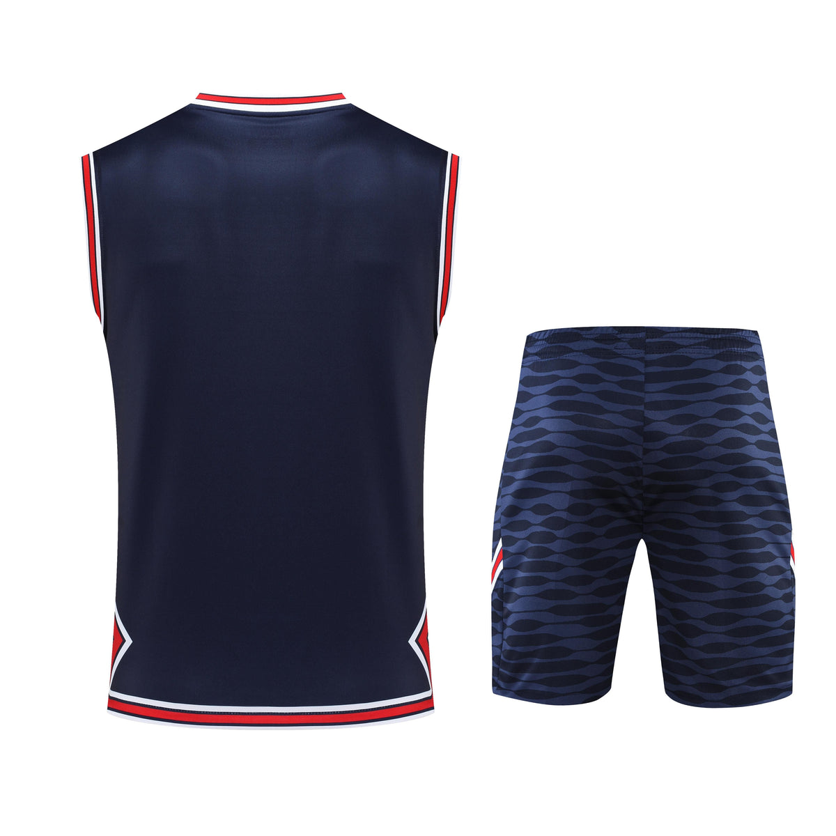 Conjunto Treino PSG 2022 Regata + Short - Versão Torcedor