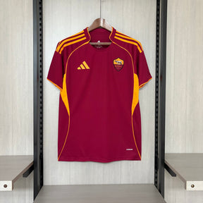 Camisa Roma Home 2025/26 Vinho - Modelo Torcedor