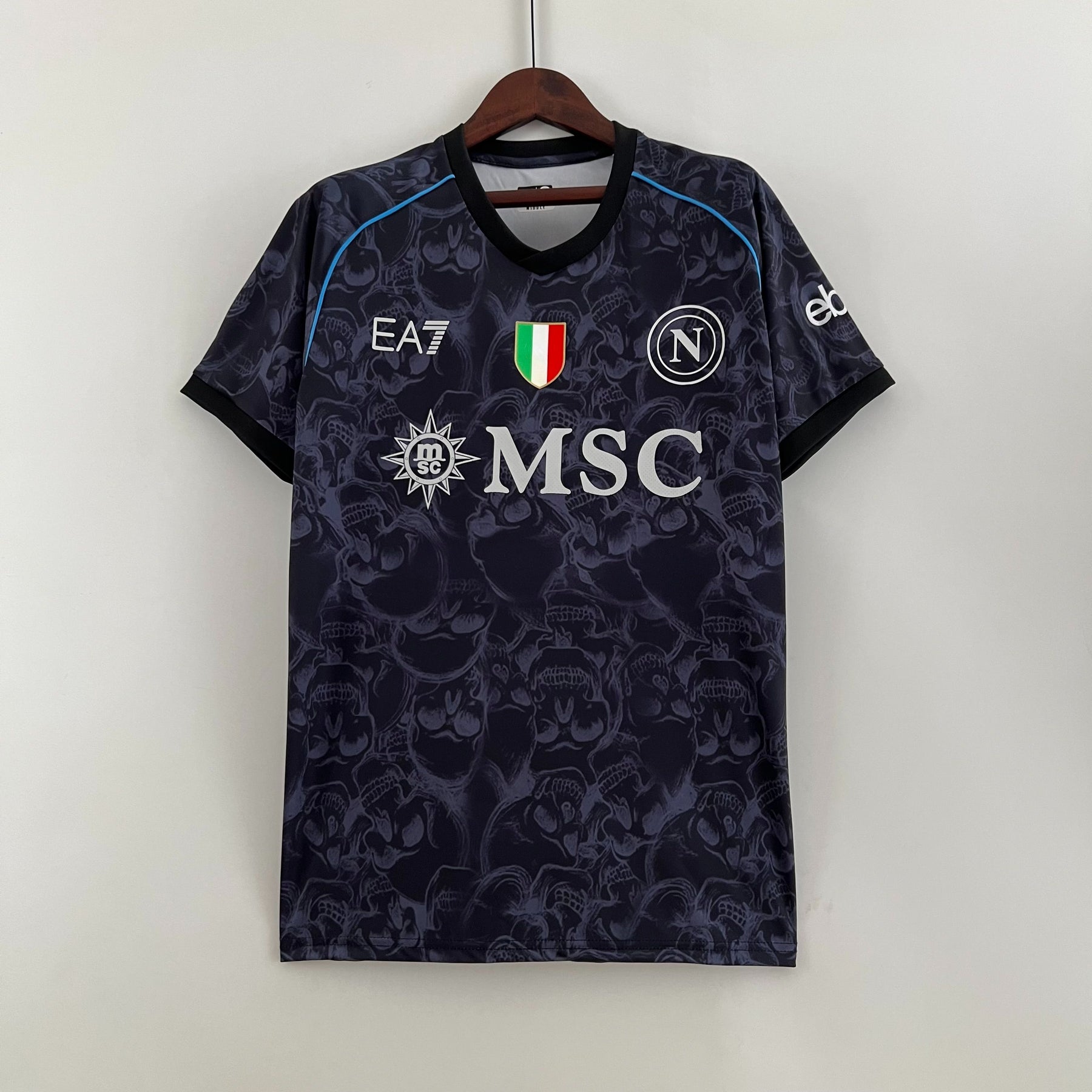 Camisa Napoli Halloween 2023 Cinza - Versão Torcedor