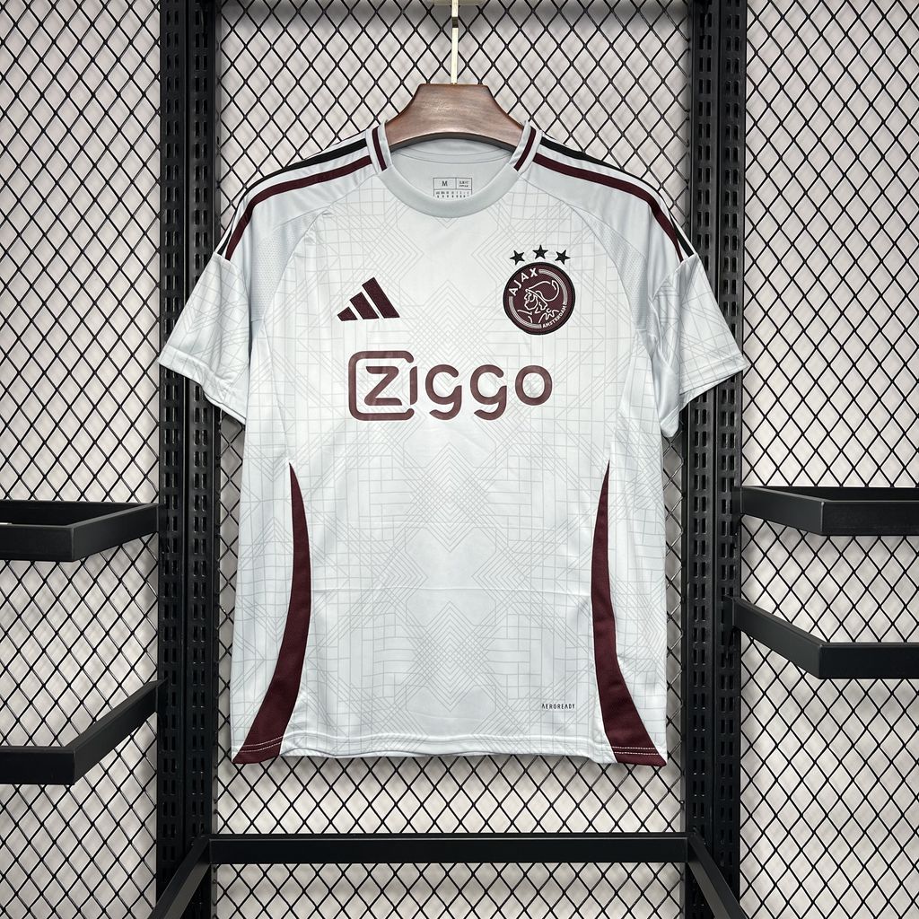 Camisa Ajax ll 2024/25 Branca - Modelo Torcedor