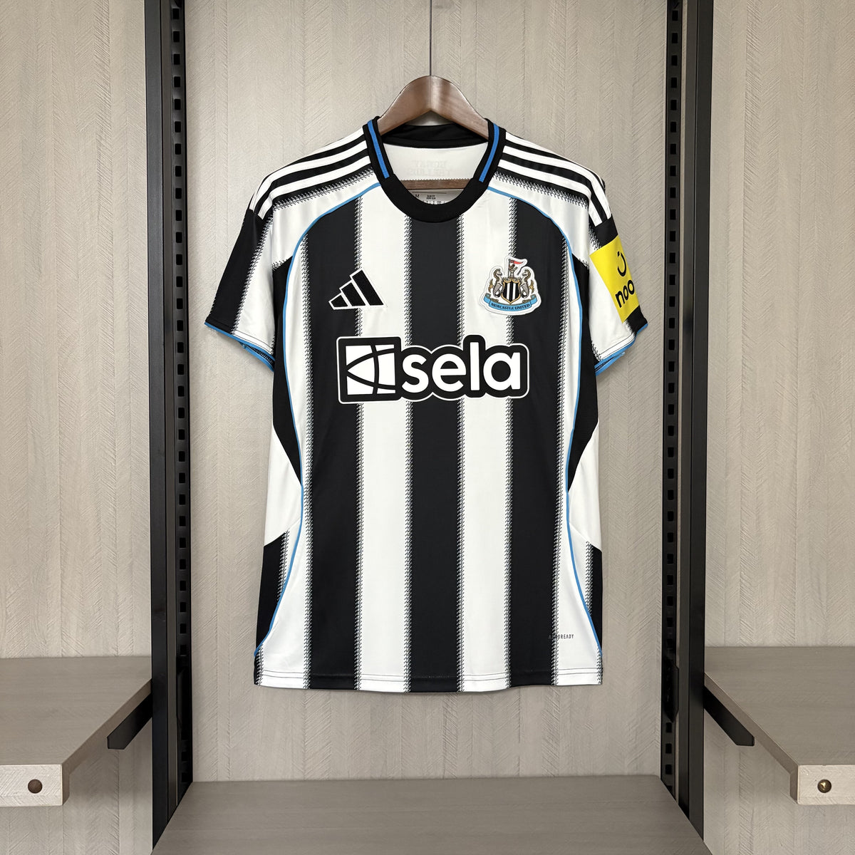 Camisa Newcastle Home 2025/26 Listrada - Modelo Torcedor