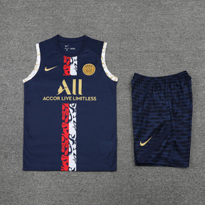 Conjunto Treino PSG 2023 Regata + Short - Versão Torcedor