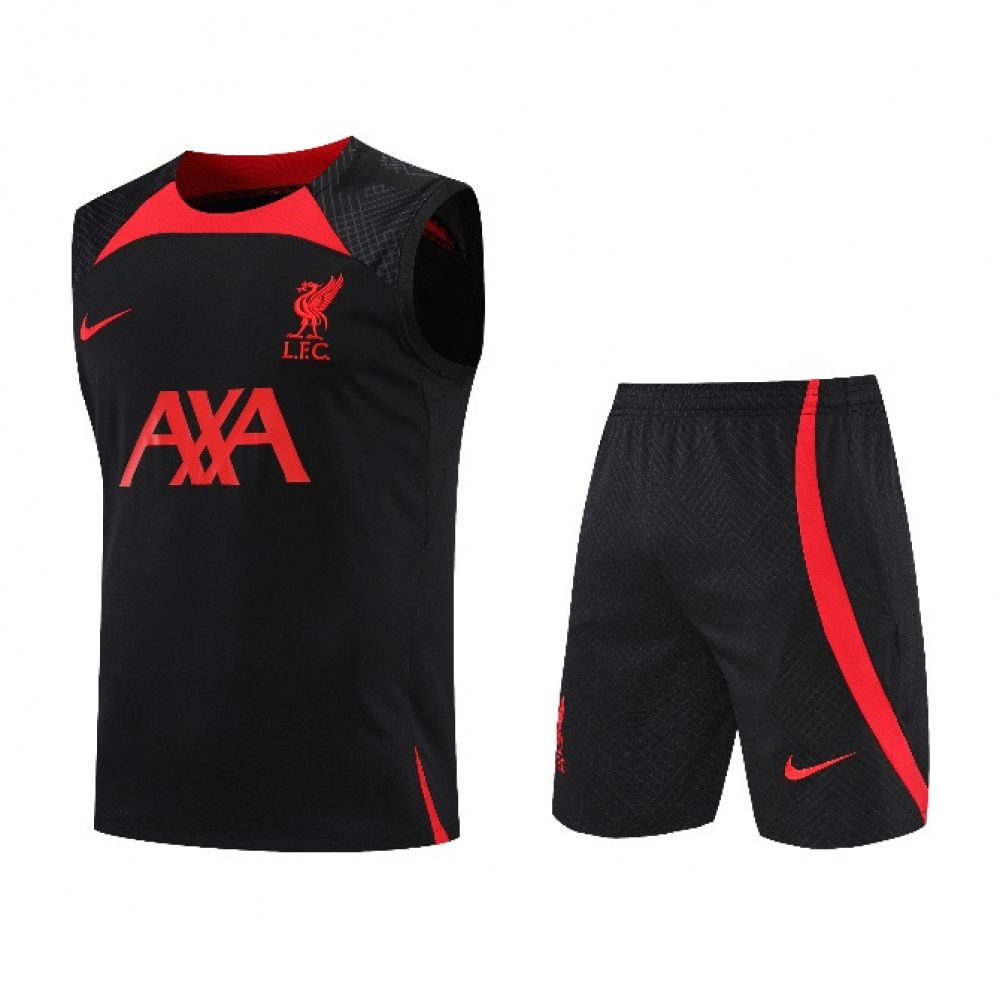 Conjunto Treino Liverpool 2022 Regata + Short - Versão Torcedor