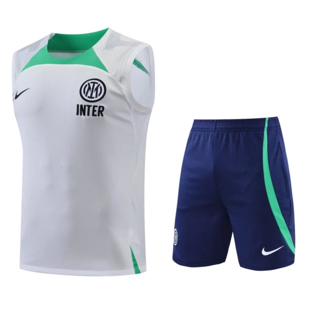 Conjunto Treino Inter de Milão 2023 Regata + Short - Versão Torcedor