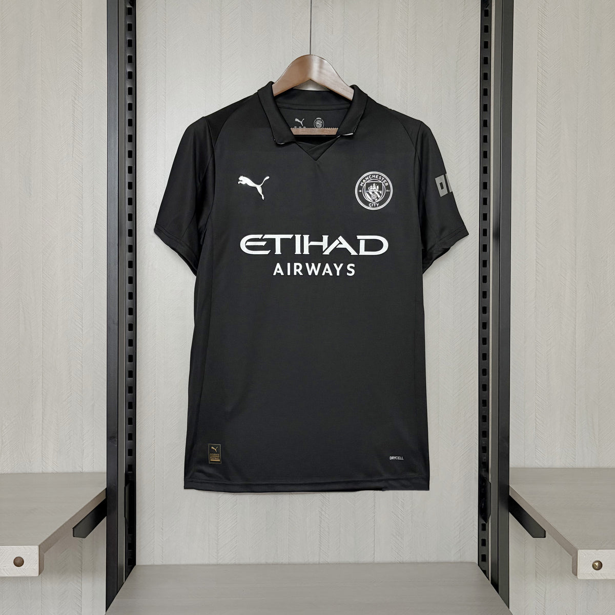 Camisa Manchester City Fourth 2025/26 Preta - Versão Torcedor