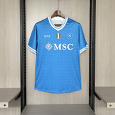 Camisa Napoli Home 2025/26 Azul - Versão Torcedor