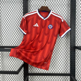Camisa Seleção Chile Home 2025 Vermelha - Versão Torcedor