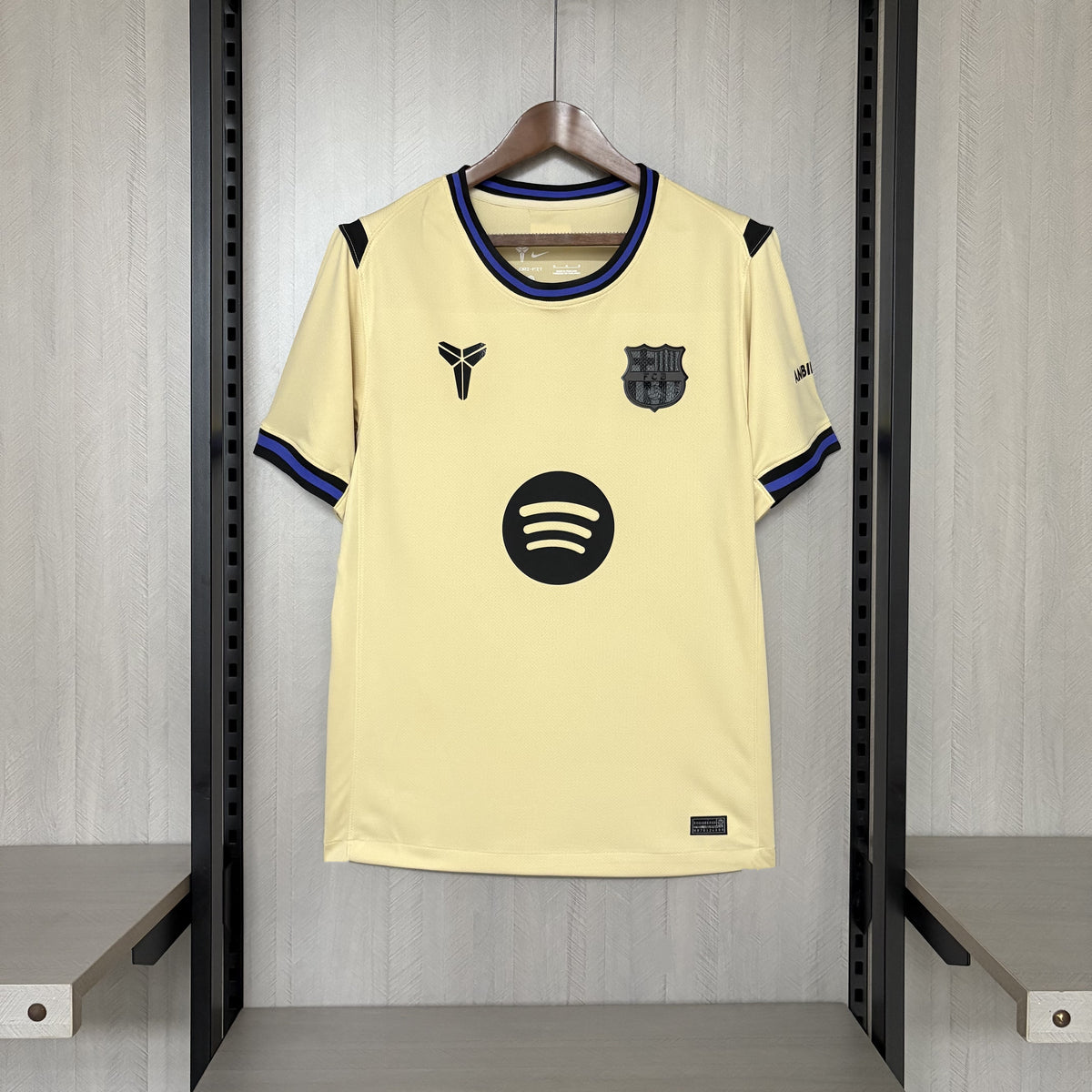 Camisa Barcelona Away 2025/26 Amarela - Modelo Torcedor