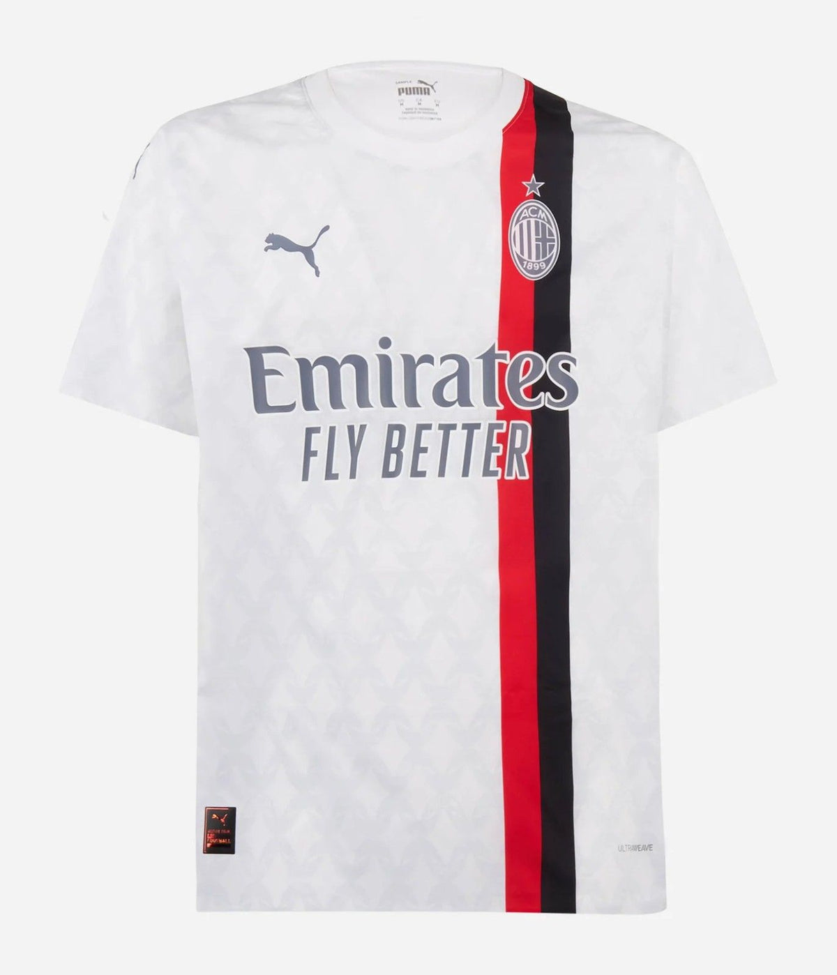 Camisa AC Milan Away 2023/24 Branca - Modelo Torcedor