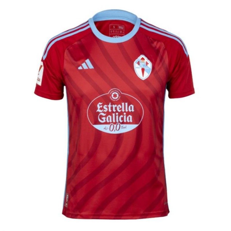 Camisa Celta de Vigo II 2023/24 Vermelha - Versão Torcedor