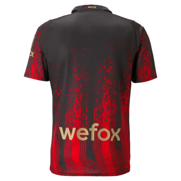 Camisa AC Milan Edição Especial 2023 Vermelho e Preto - Modelo Torcedor