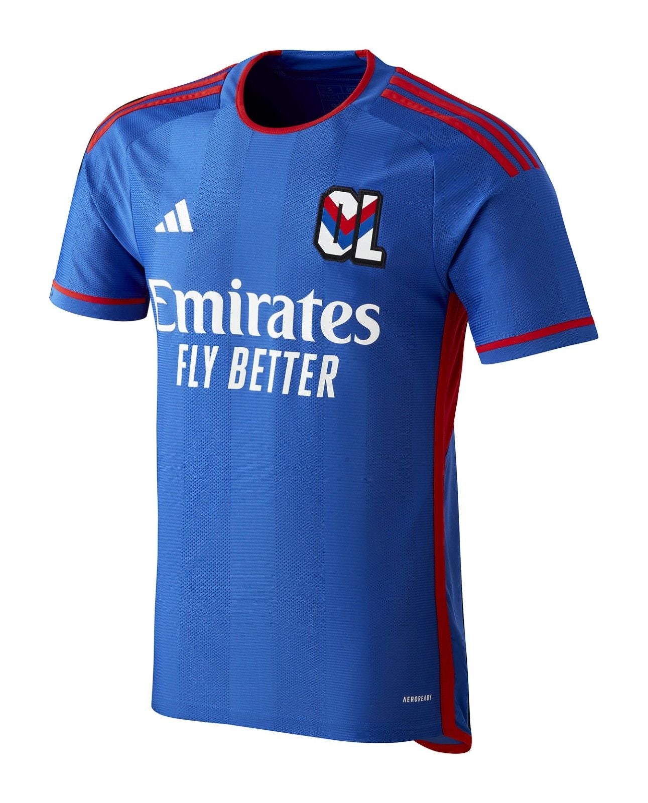 Camisa Lyon II 2023/24 Azul - Modelo Torcedor