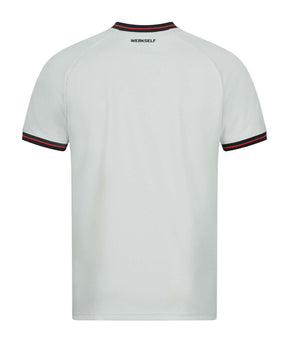 Camisa Bayer 04 Leverkusen Away 2023/24 Branca - Modelo Torcedor