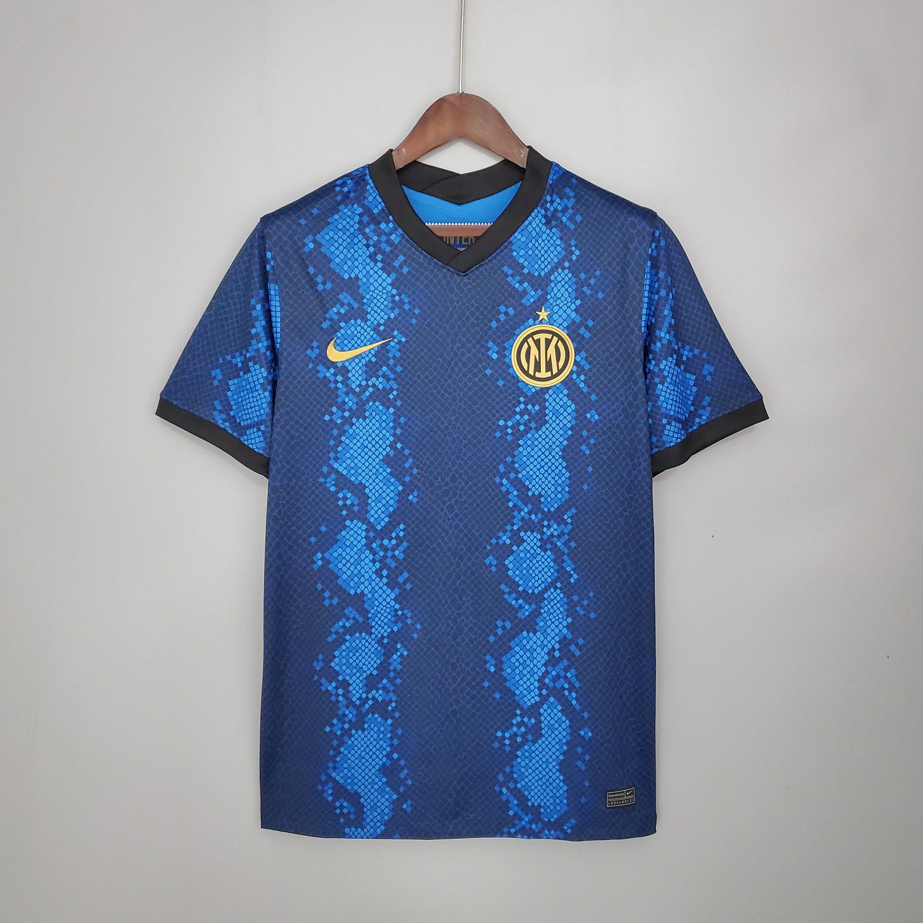 Camisa Inter de Milão l 2021/22 Azul - Modelo Torcedor