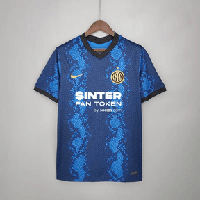 Camisa Inter de Milão l 2021/22 Azul - Modelo Torcedor