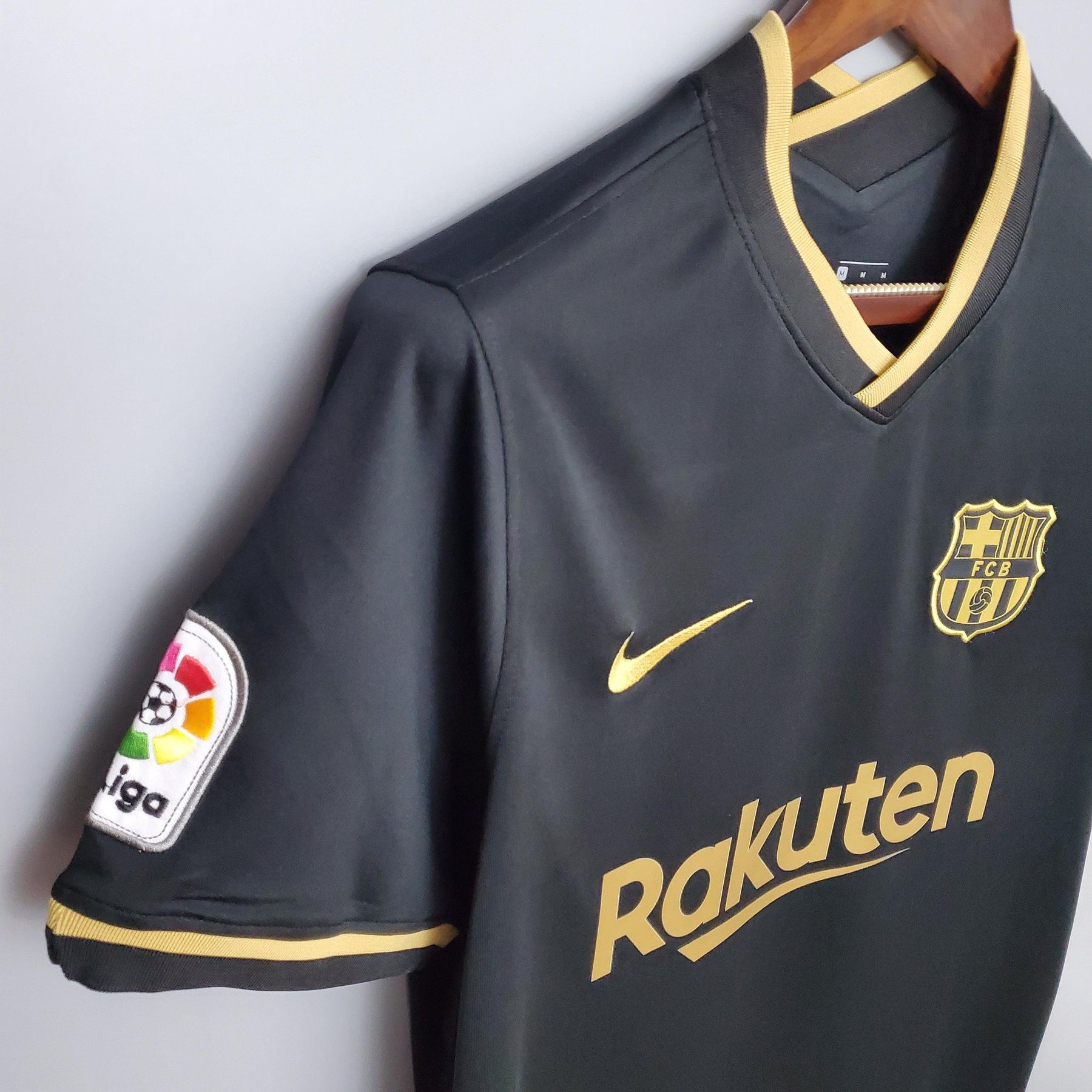 Camisa Barcelona ll 2020/21 Preta - Modelo Torcedor