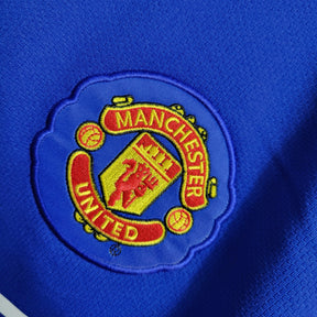 Camisa Manchester United Away 07/08 Retrô - Azul