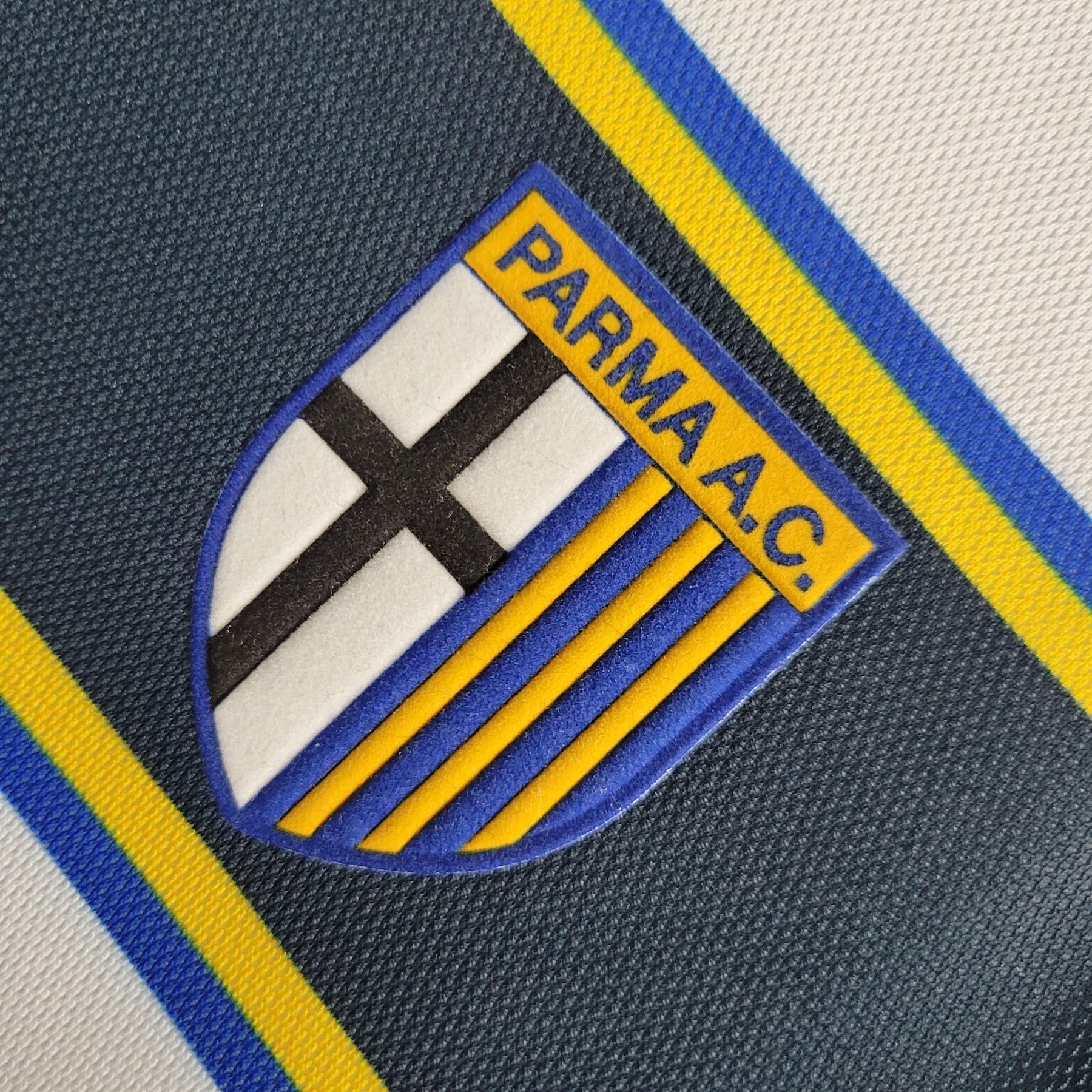 Camisa Parma Home 02/03 Retrô - Branca