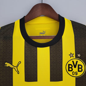 Camisa Borussia Dortmund l 2022/23 Amarela e Preta - Modelo Torcedor