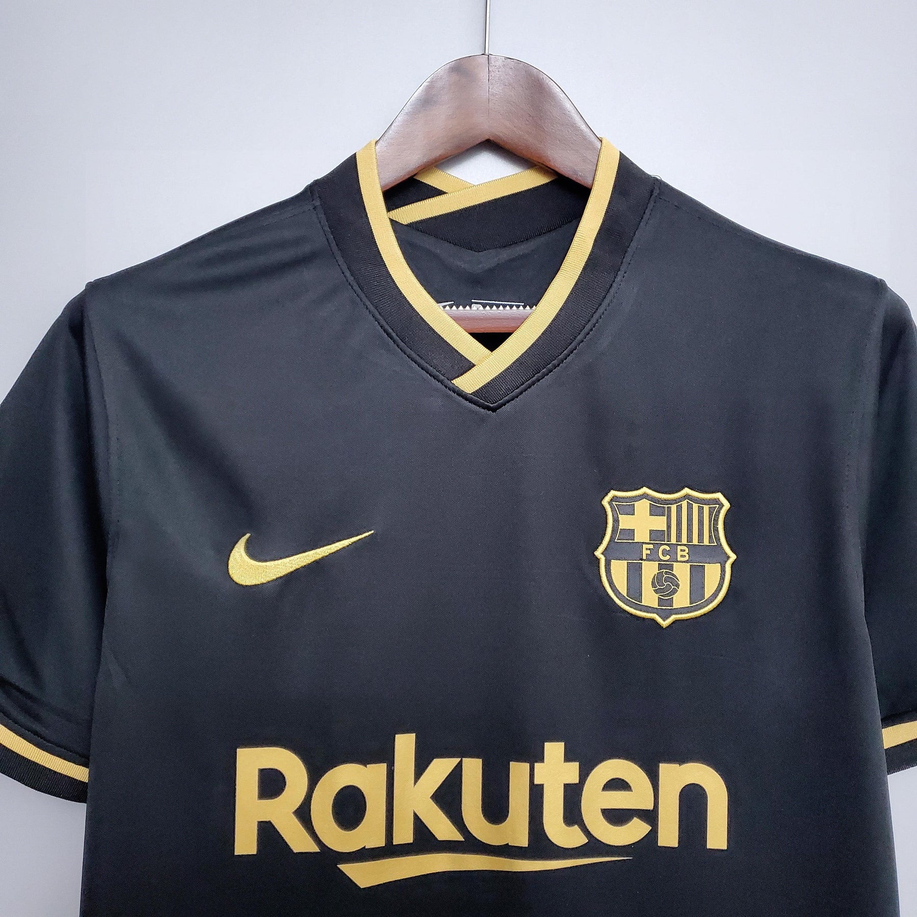 Camisa Barcelona ll 2020/21 Preta - Modelo Torcedor