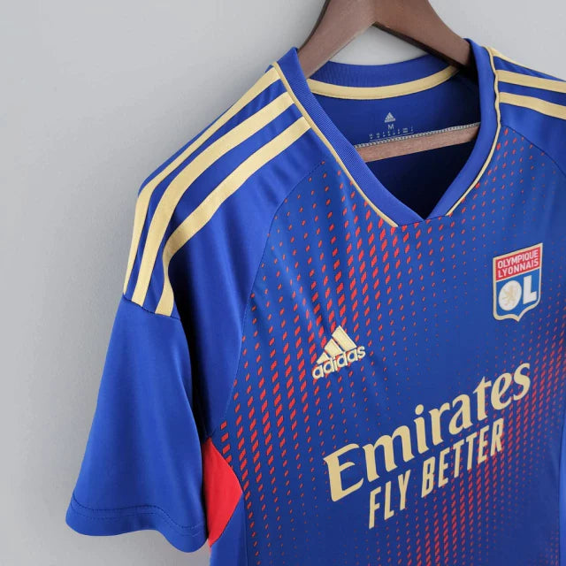 Camisa Lyon ll 2022/23 Azul - Modelo Torcedor