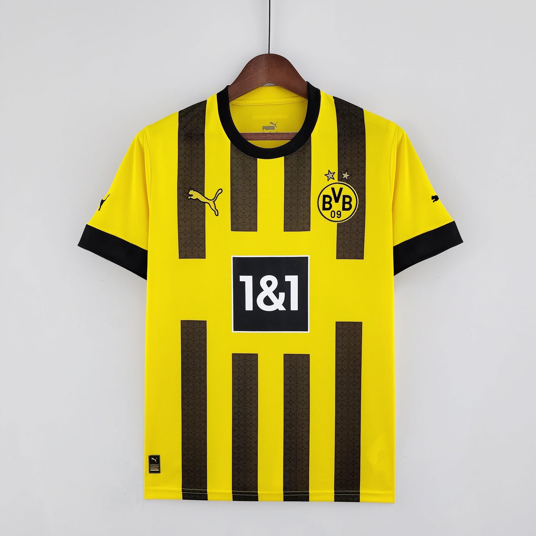 Camisa Borussia Dortmund l 2022/23 Amarela e Preta - Modelo Torcedor