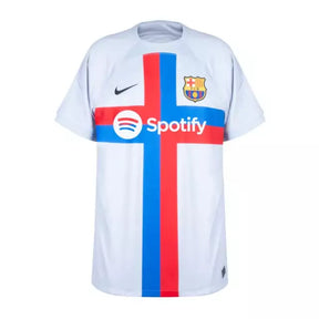 Camisa Barcelona lll 2022/23 Cinza - Modelo Torcedor