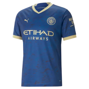 Camisa Manchester City Edição Especial 2022/23 Azul - Modelo Torcedor