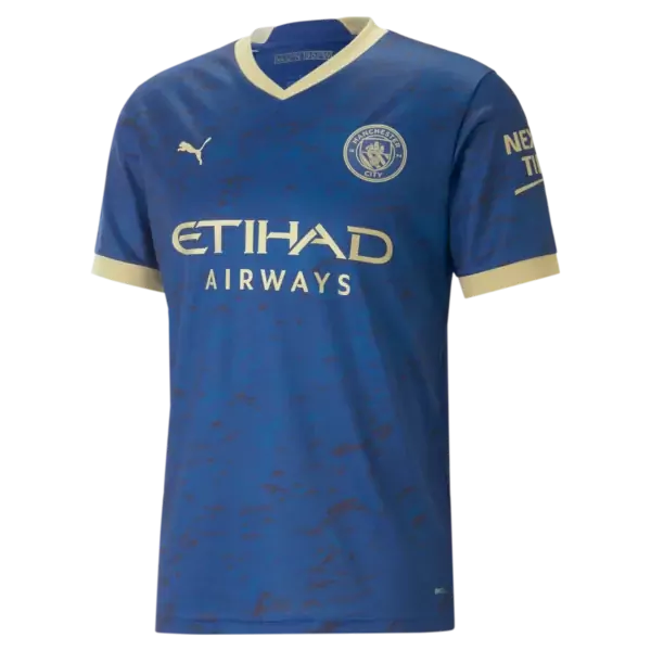 Camisa Manchester City Edição Especial 2022/23 Azul - Modelo Torcedor