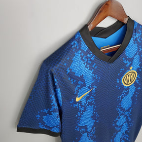 Camisa Inter de Milão l 2021/22 Azul - Modelo Torcedor