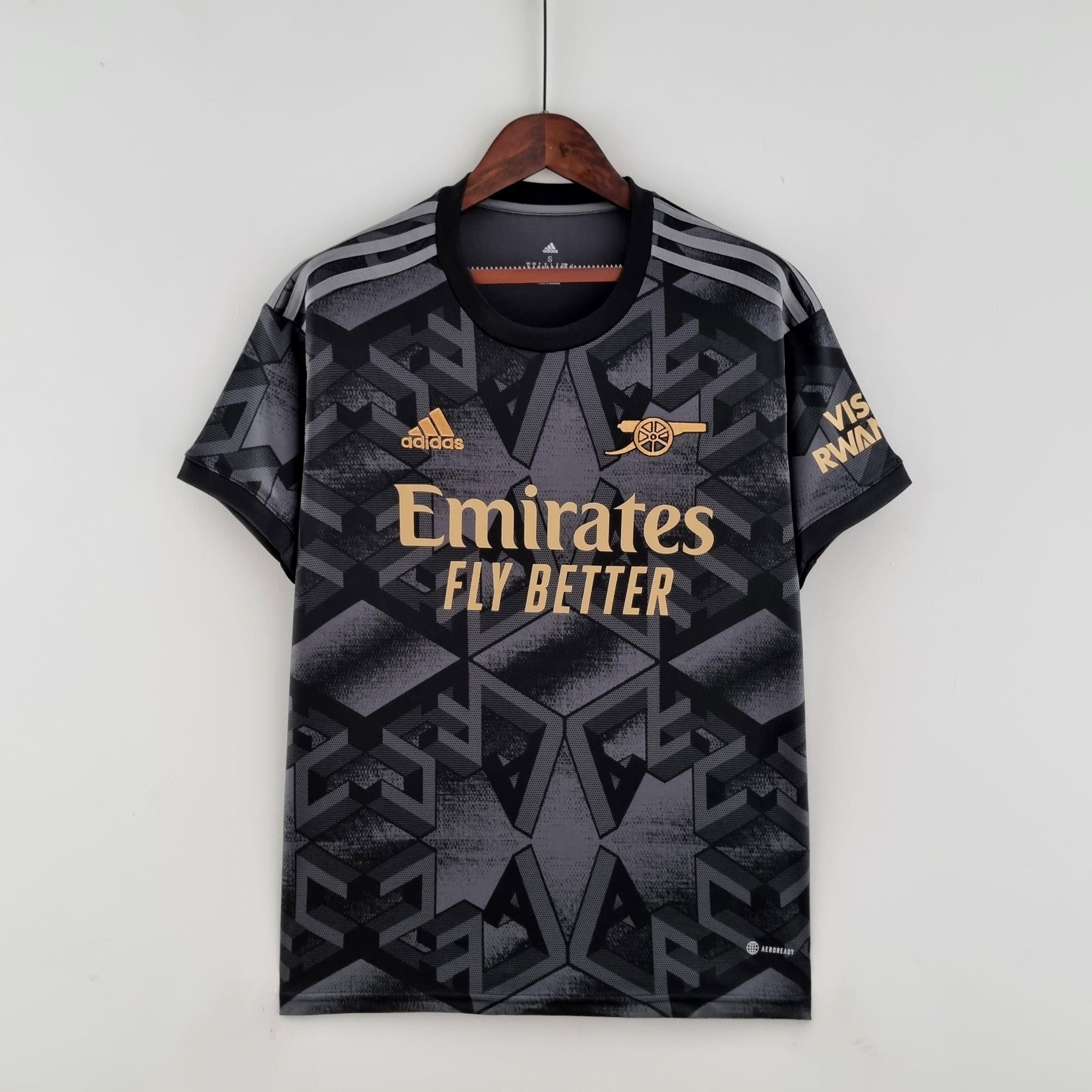 Camisa Arsenal ll 2022/23 Preta - Modelo Torcedor