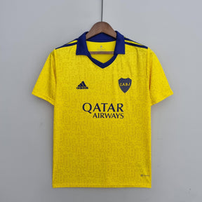 Camisa Boca Juniors lll 2022/23 Amarela - Modelo Torcedor