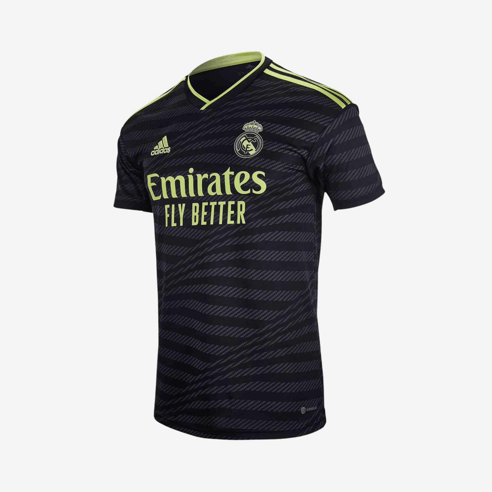 Camisa Real Madrid lll 2022/23 Preta - Modelo Torcedor